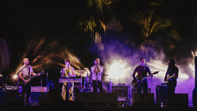 Chencho Fernández y All La Glory en un concierto del ciclo Nocturama, ofrecido en agosto de 2020.
