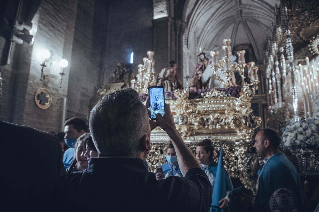 Fotos de San Esteban el Martes Santo en la Semana Santa de Sevilla