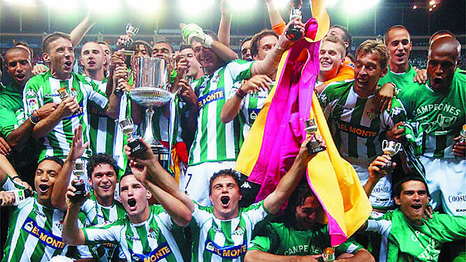 Los campeones de la Copa del Rey de 2005.
