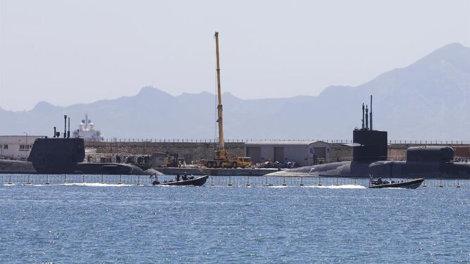 Denuncian la llegada de un segundo submarino nuclear a Gibraltar