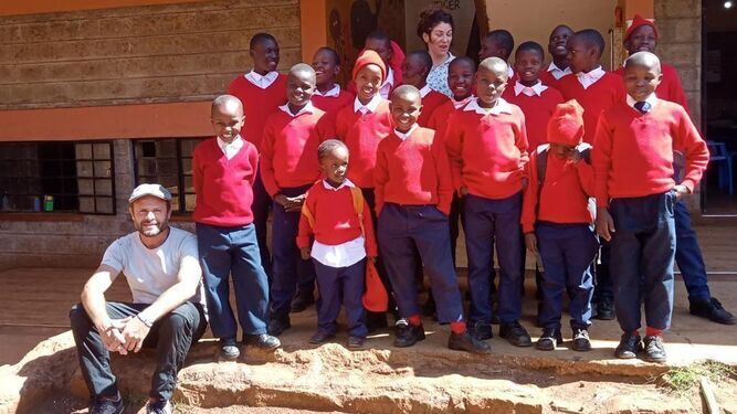 Niños de la casa de acogida que la ONG Queens and Kings of Kibera gestiona en Nairobi, Kenia.