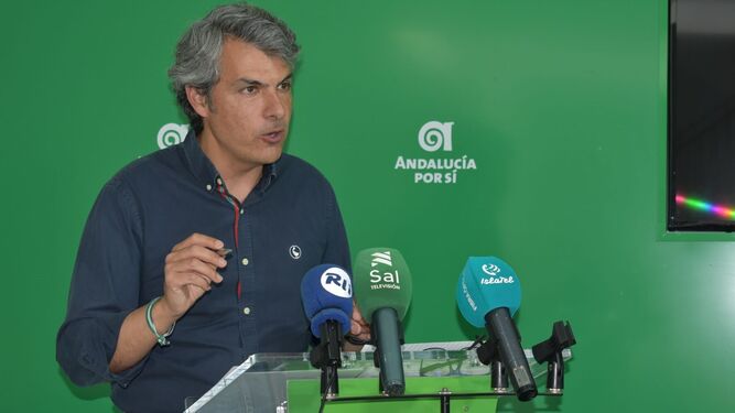 Fran Romero, el candidato de Andaluces Levantaos por Cádiz.