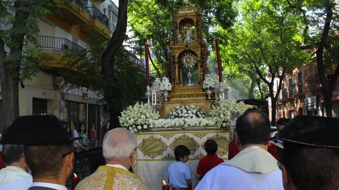 Su Divina Majestad en procesión por Afán de Ribera