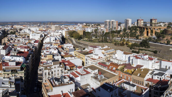 Panorámica de Huelva.