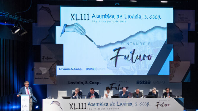 Fotografía de la Asamblea General de Lavinia del año 2019