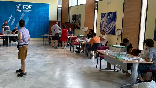 Comienza la jornada electoral en Huelva.