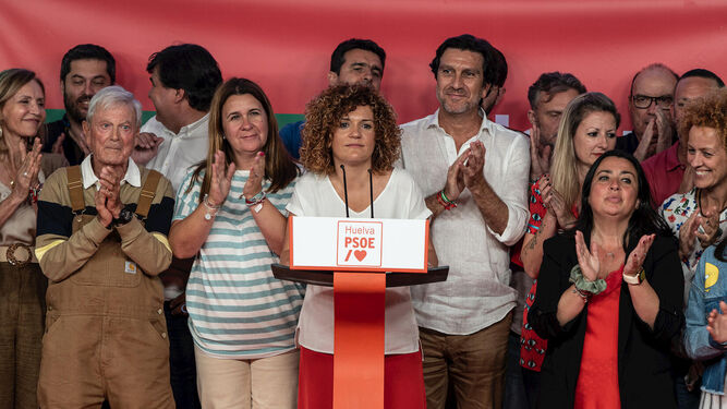 La Ejecutiva socialista valora los resultados obtenidos en la provincia de Huelva en las elecciones andaluzas de 2022.