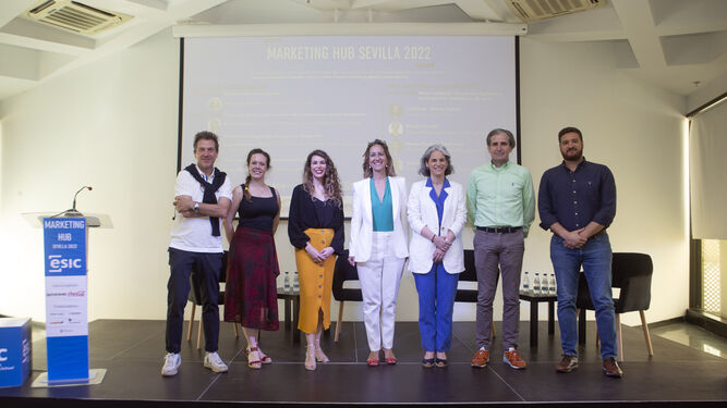 Ponentes participantes en el Marketing Hub Sevilla 2022.