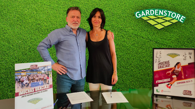 GardenStore nuevo patrocinador principal del Club Baloncesto Sevilla Femenino.