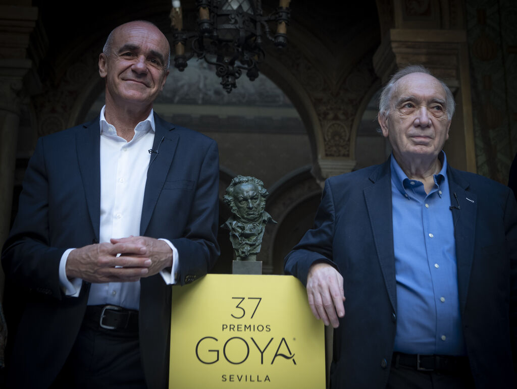 Im&aacute;genes de la presentaci&oacute;n del regreso de los Premios Goya a Sevilla