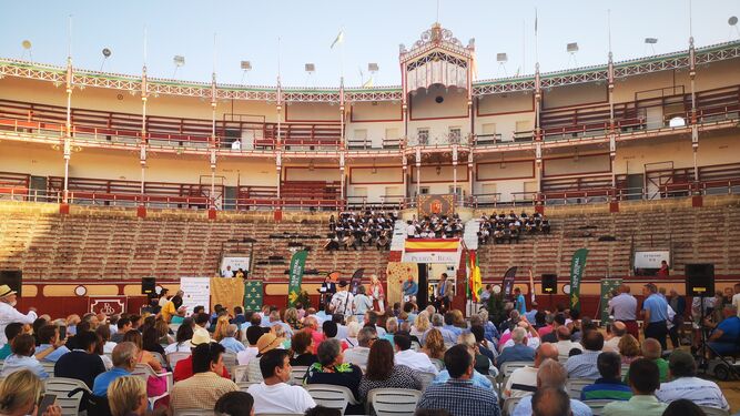 Una imagen del acto de presentación del cartel taurino de El Puerto para este verano.