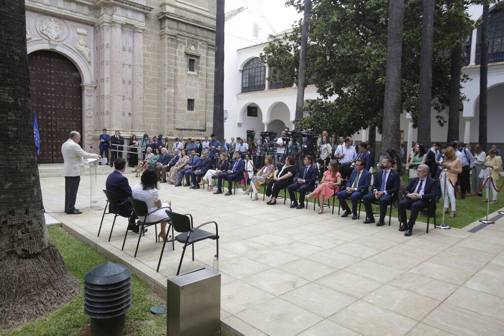 Acto de homenaje a Blas Infante en el Parlamento