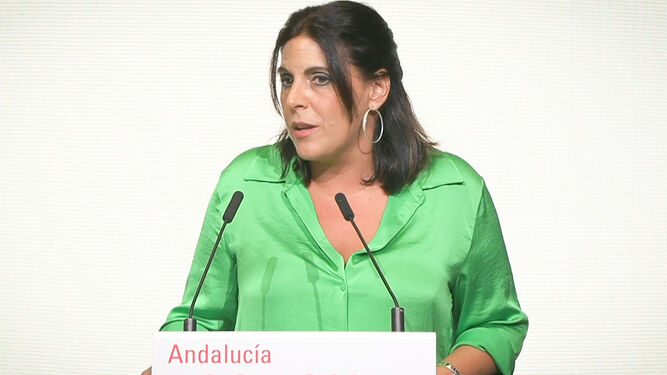 La vicesecretario general del PSOE-A, Ángeles Férriz.