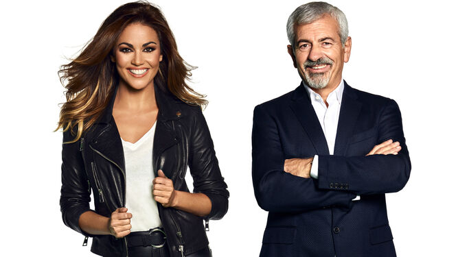 Lara Álvarez y Carlos Sobera, los dos nombres más pujantes en Mediaset en estos momentos