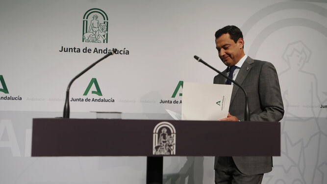 Juanma Moreno anuncia la composición de su nuevo Gobierno