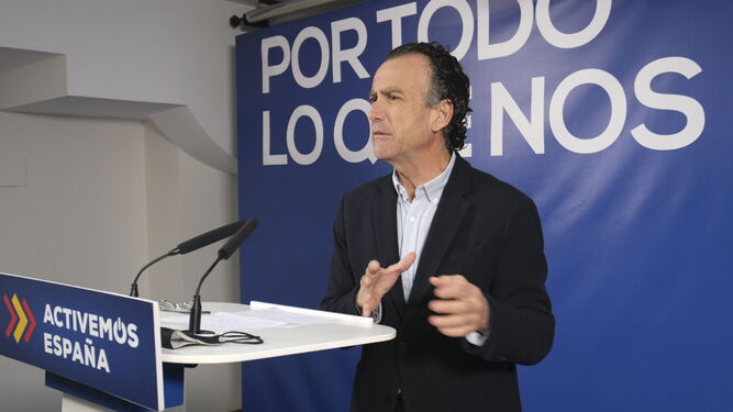El vicesecretario de Economía y Hacienda del Partido Popular de Andalucía, Pablo Venzal