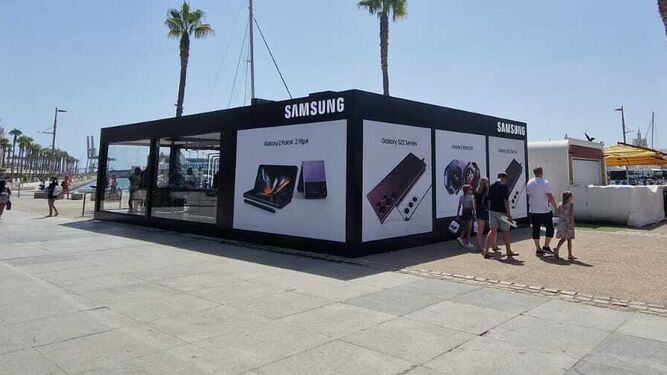Espacio de Samsung y Google en Málaga