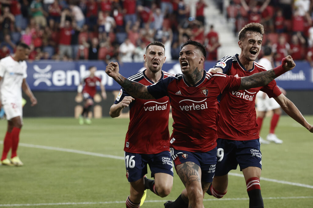 Las fotos del Osasuna-Sevilla de Liga