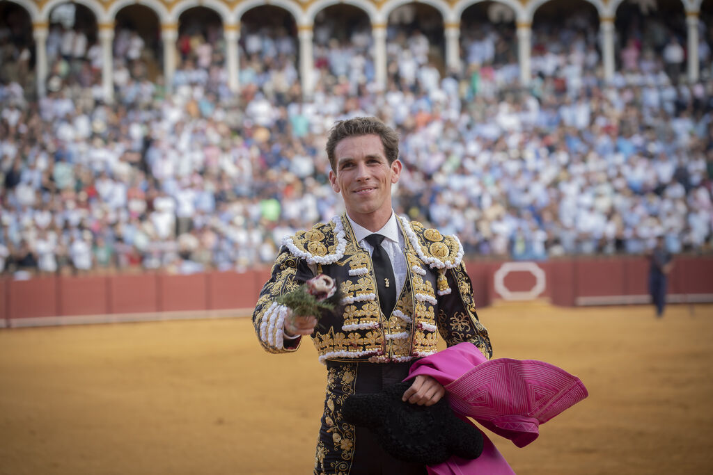 Las mejores im&aacute;genes de la tercera corrida de la Feria de San Miguel de Sevilla