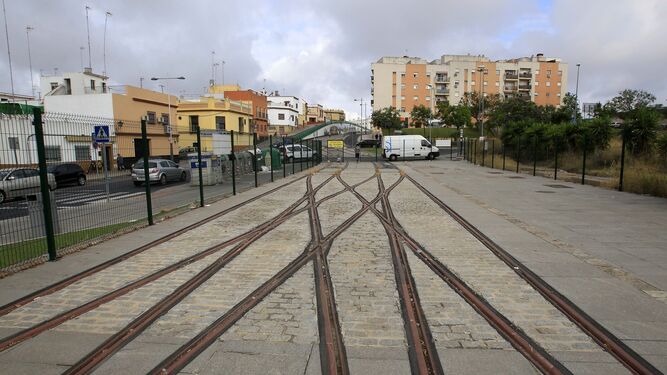 El trazado del tranvía de Alcalá.