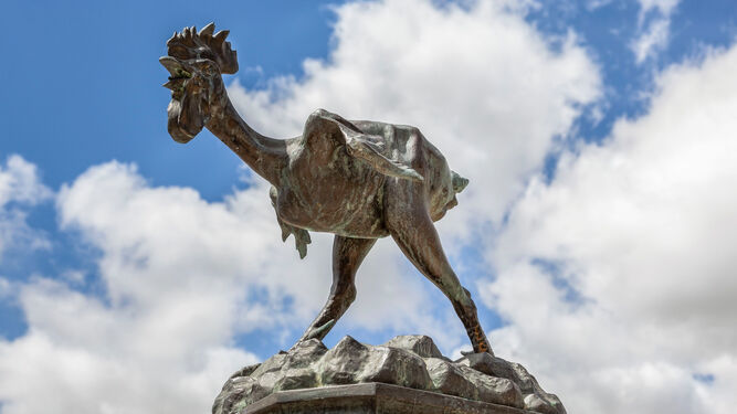 El Gallo de Morón ubicado en el Mirador.