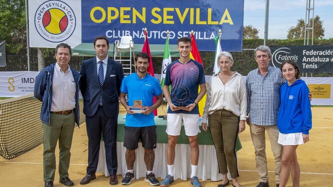 Entrega de premios de la 30º edición del Open de Sevilla