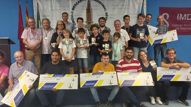 Ganadores del VI Open Internacional Leonardo García Junco 2022.