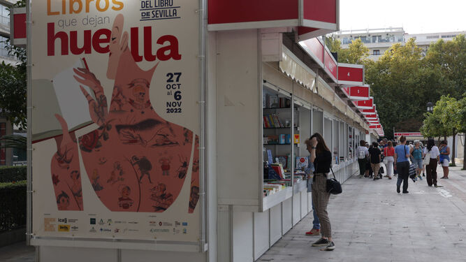 Imagen de la Feria del Libro de Sevilla del pasado 2022.