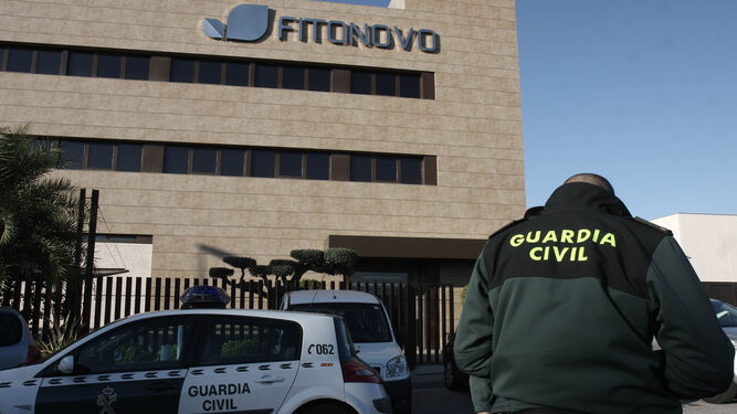La sede de Fitonovo, la empresa contratista que pagaba mordidas a funcionarios a cambio de la adjudicación de contratos.