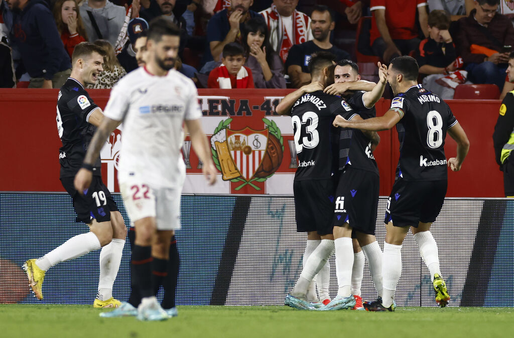Las im&aacute;genes del Sevilla FC-Real Sociedad