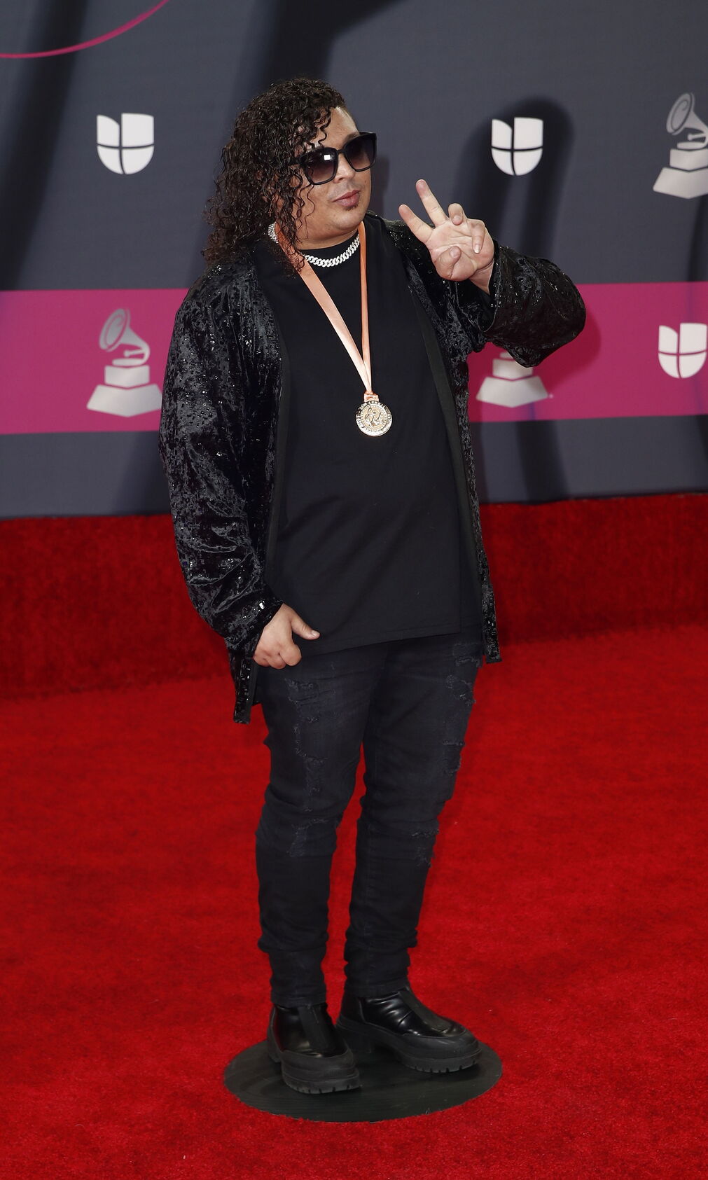 La alfombra roja de los Grammy latinos