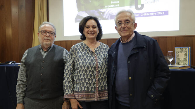 De izquierda a derecha, Marcelo Martín, Ana Bravo y Antonio Rodríguez Almodóvar.