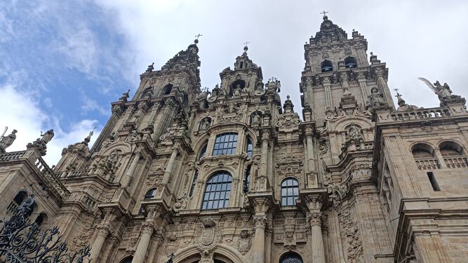 El esperado final de la Vía de la Plata: la Catedral de Santiago.