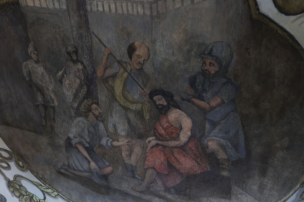 Restauraci&oacute;n de las pinturas murales de la Iglesia de la Magdalena