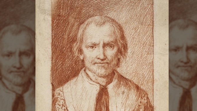 Pedro Roldán, dibujado por Francisco de Goya