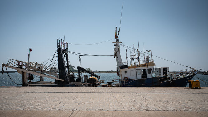 Barco pesquero en Huelva