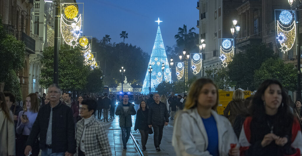 Navidad en las calles de Sevilla