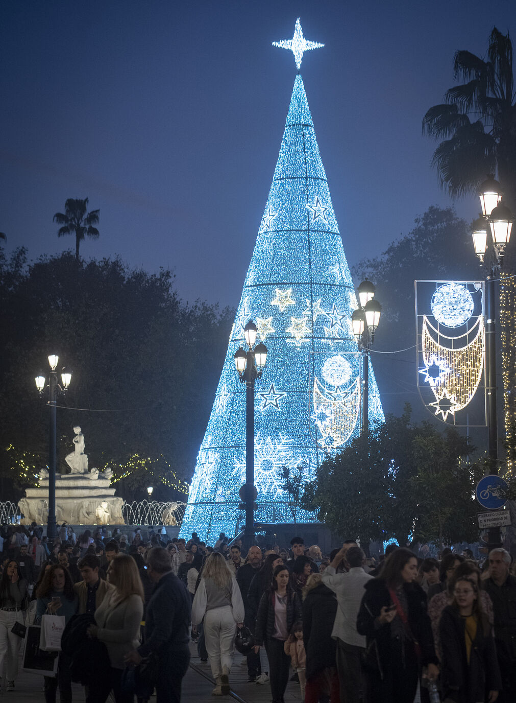 Navidad en las calles de Sevilla