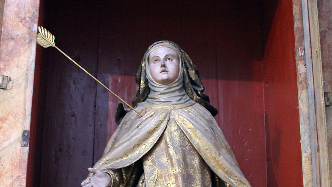 Musae restaurará la escultura Santa Teresa de Jesús, atribuida a Salzillo.