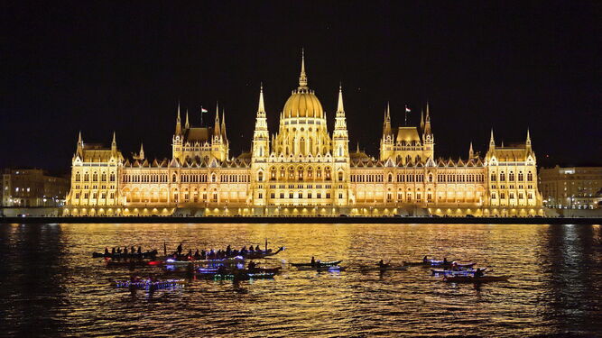 Parlamento húngaro, en Budapest.