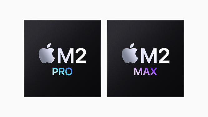 Apple presenta sus nuevos procesadores: M2 Pro y M2 Max