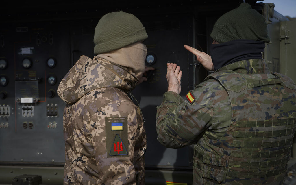 Militares ucranianos reciben formaci&oacute;n en Sevilla por parte del Ej&eacute;rcito, todas las im&aacute;genes