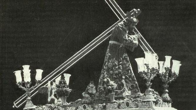 El Nazareno de la O participó en el Santo Entierro Grande de 1890