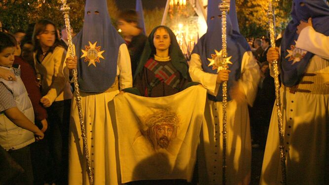 La Mujer Verónica en la Cofradía de Montserrat.