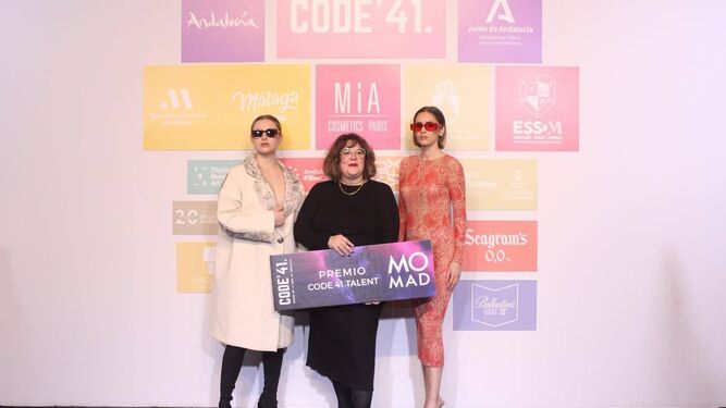 Párraga Escobar, ganadora del Certamen de Jóvenes Diseñadores de la Semana de la Moda de Andalucía.