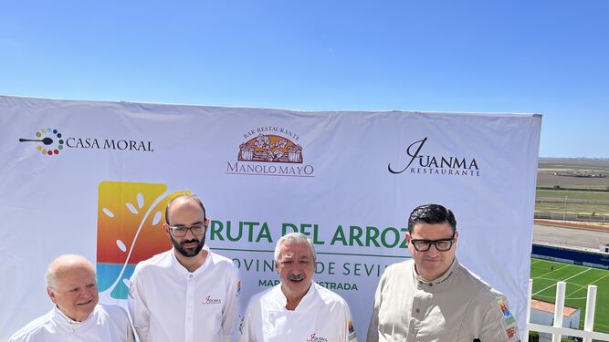 La ruta del arroz de la provincia de Sevilla, marca registrada por tres restaurantes de Los Palacios y Villafranca