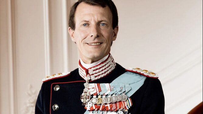 El príncipe Joaquín de Dinamarca