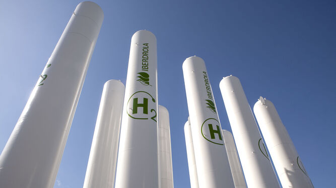 Instalación de hidrógeno verde de Iberdrola.