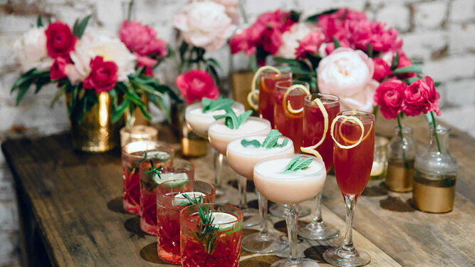 Bebidas sin alcohol en una boda