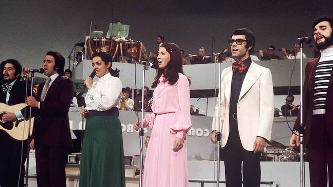 El grupo Mocedades con 'Eres tú', segundo puesto para España en Eurovisión 1973